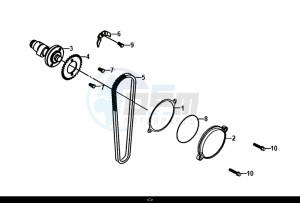 NH-T 125I (MG12B1-EU) (L9-M0) drawing CAM SHAFT CYLINDER