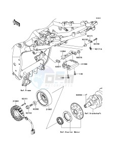 Z750R ZR750NBF FR GB XX (EU ME A(FRICA) drawing Generator