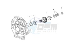 Stelvio 1200 - NTX - ABS 1200 drawing Clutch shaft