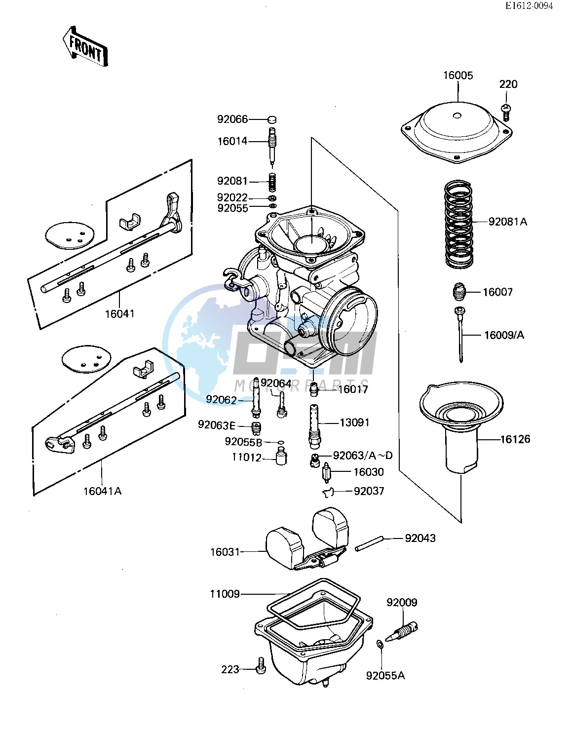 CARBURETOR PARTS