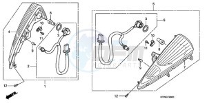 SH300AR9 Europe Direct - (ED / ABS SPC) drawing FRONT WINKER