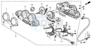 NSS250 JAZZ drawing SPEEDOMETER