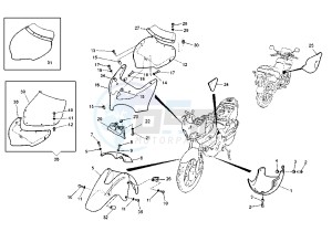 GRAND CANYON 900 drawing HEADLIGHT FAIRING