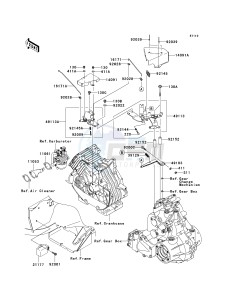 KAF 400 A [MULE 610 4X4] (A6F-AF) AAF drawing CONTROL