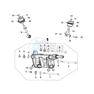 SAT 500 drawing ENGINEMOUNT