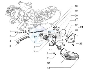 Sfera 125cc drawing Oil pump