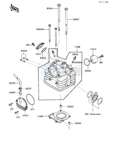 KLT 185 A [KLT185] (A1-A2) [KLT185] drawing CYLINDER HEAD_COVERS