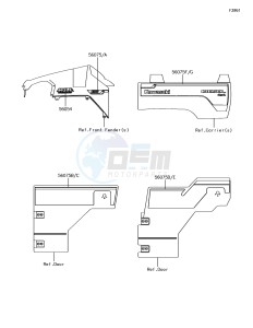 MULE PRO-DXT KAF1000BJF EU drawing Decals