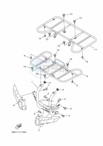 YFM450FWBD YFM45KPLK (BB5H) drawing GUARD