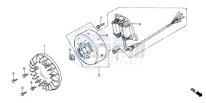 SA75 drawing GENERATOR