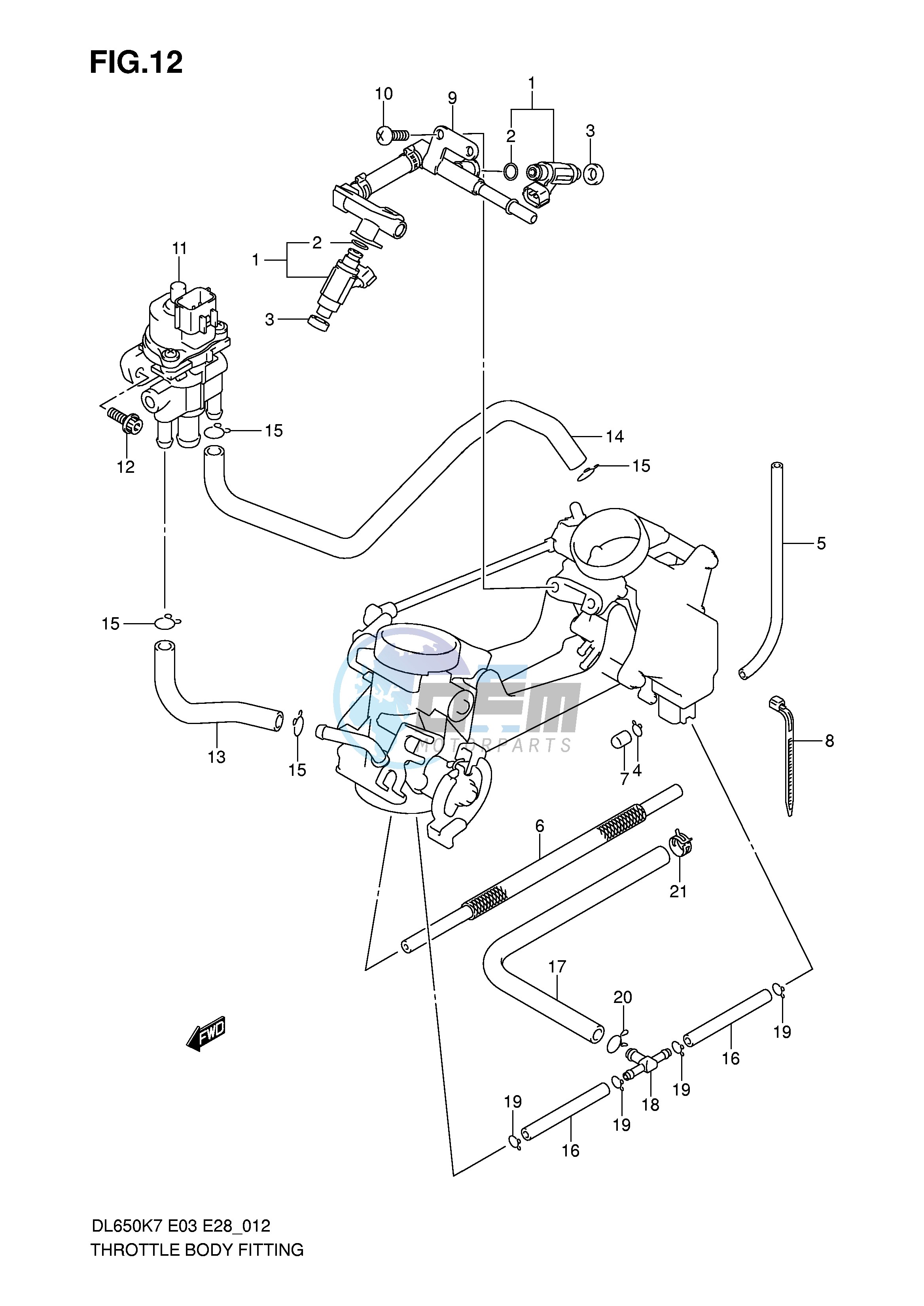 THROTTLE BODY FITTING