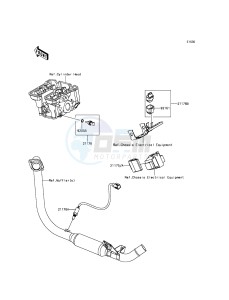 NINJA 250SL ABS BX250BGFA XX (EU ME A(FRICA) drawing Fuel Injection