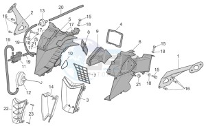 RSV 2 1000 drawing Front body - Duct