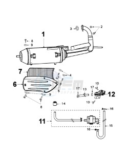 VIVA DA drawing EXHAUST