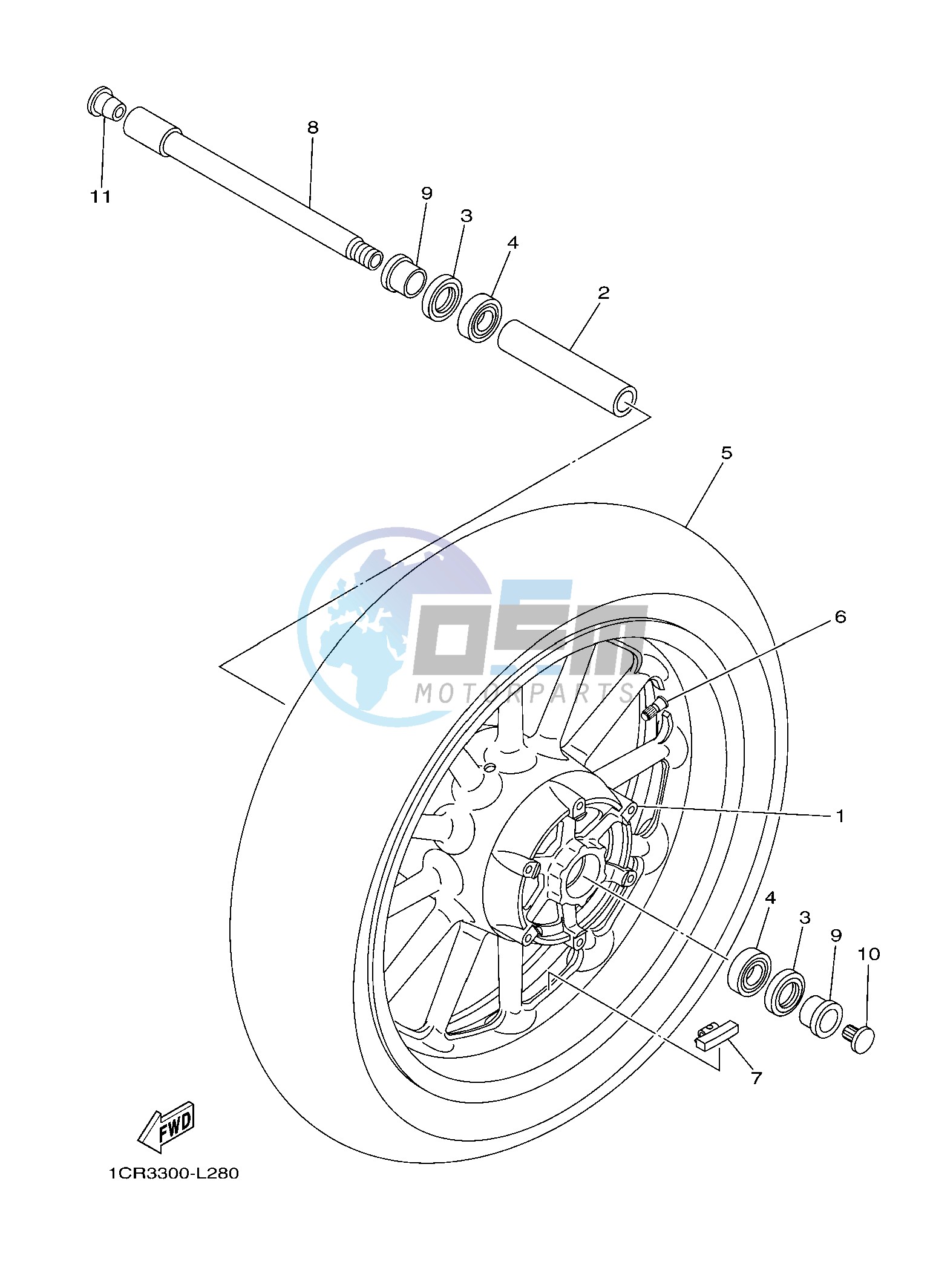 FRONT WHEEL