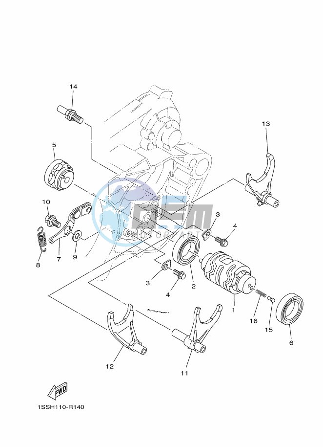 SHIFT CAM & FORK