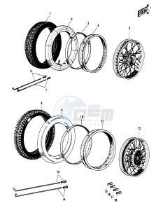 F3 [BUSHWHACKER] 175 [BUSHWHACKER] drawing WHEELS_TIRES