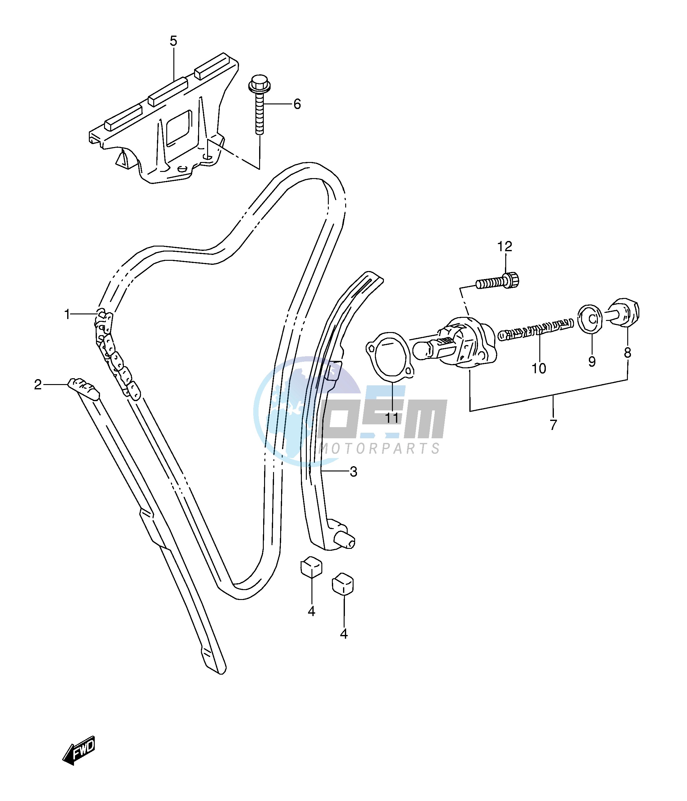 CAM CHAIN (MODEL T)