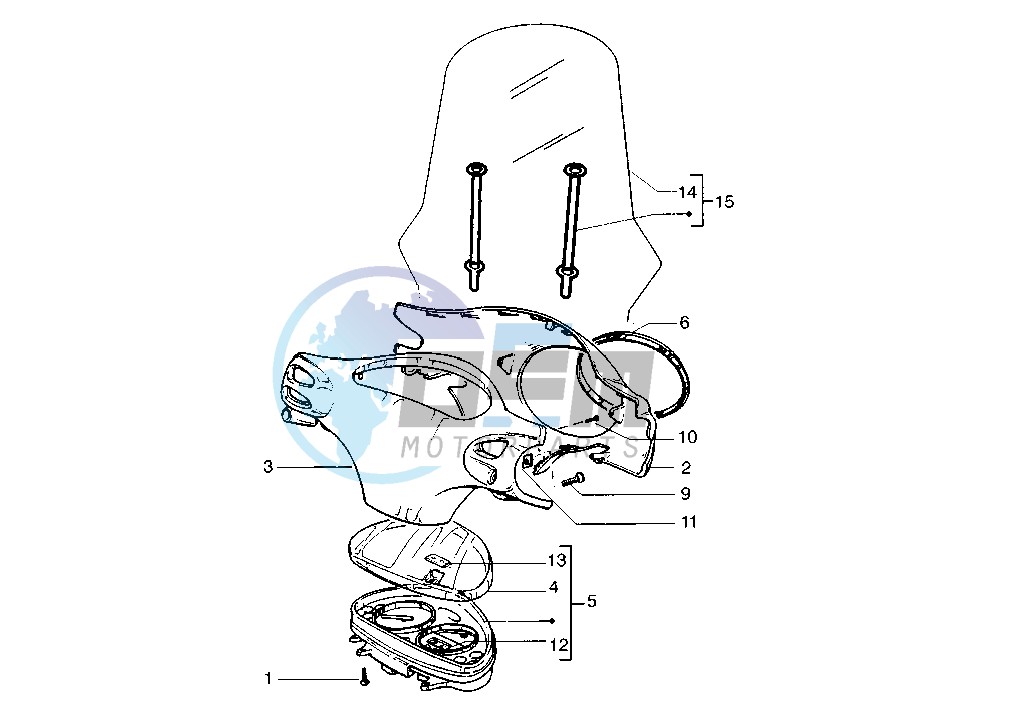 Speedometer - Handlebar covers PPTT