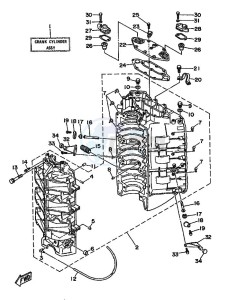 L250A drawing CYLINDER--CRANKCASE-1