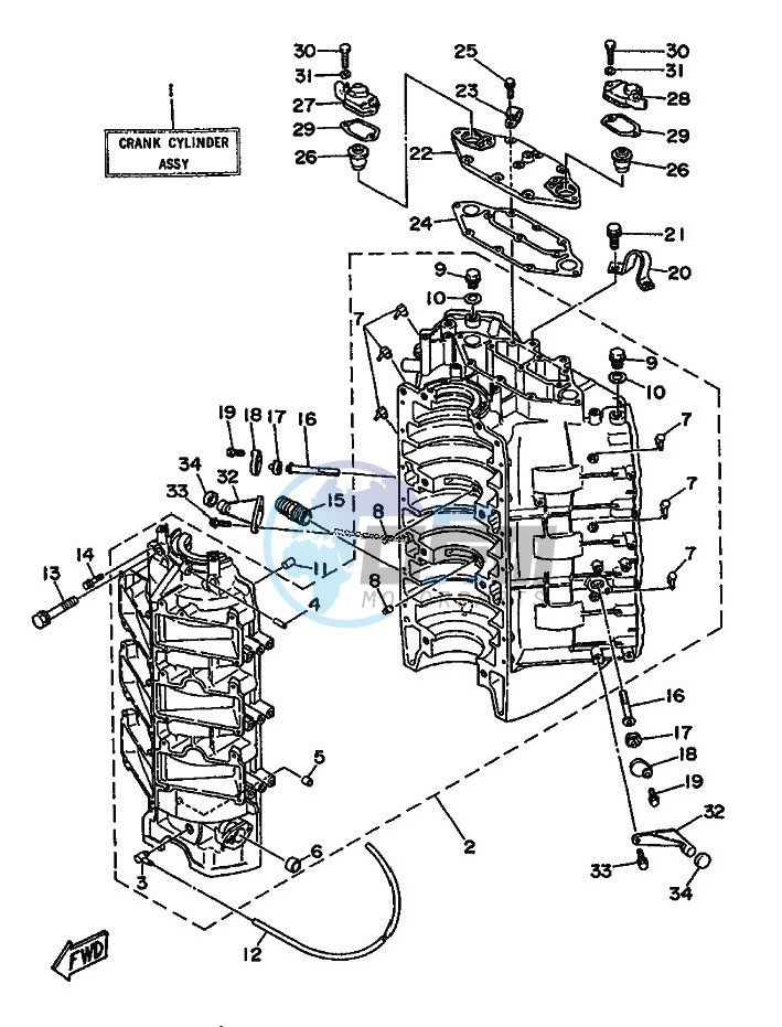 CYLINDER--CRANKCASE-1