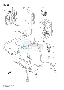 SV650S (E2) drawing ELECTRICAL (SV650SAL1 E24)