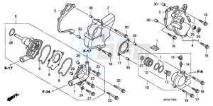 CBF10009 UK - (E / MKH) drawing WATER PUMP