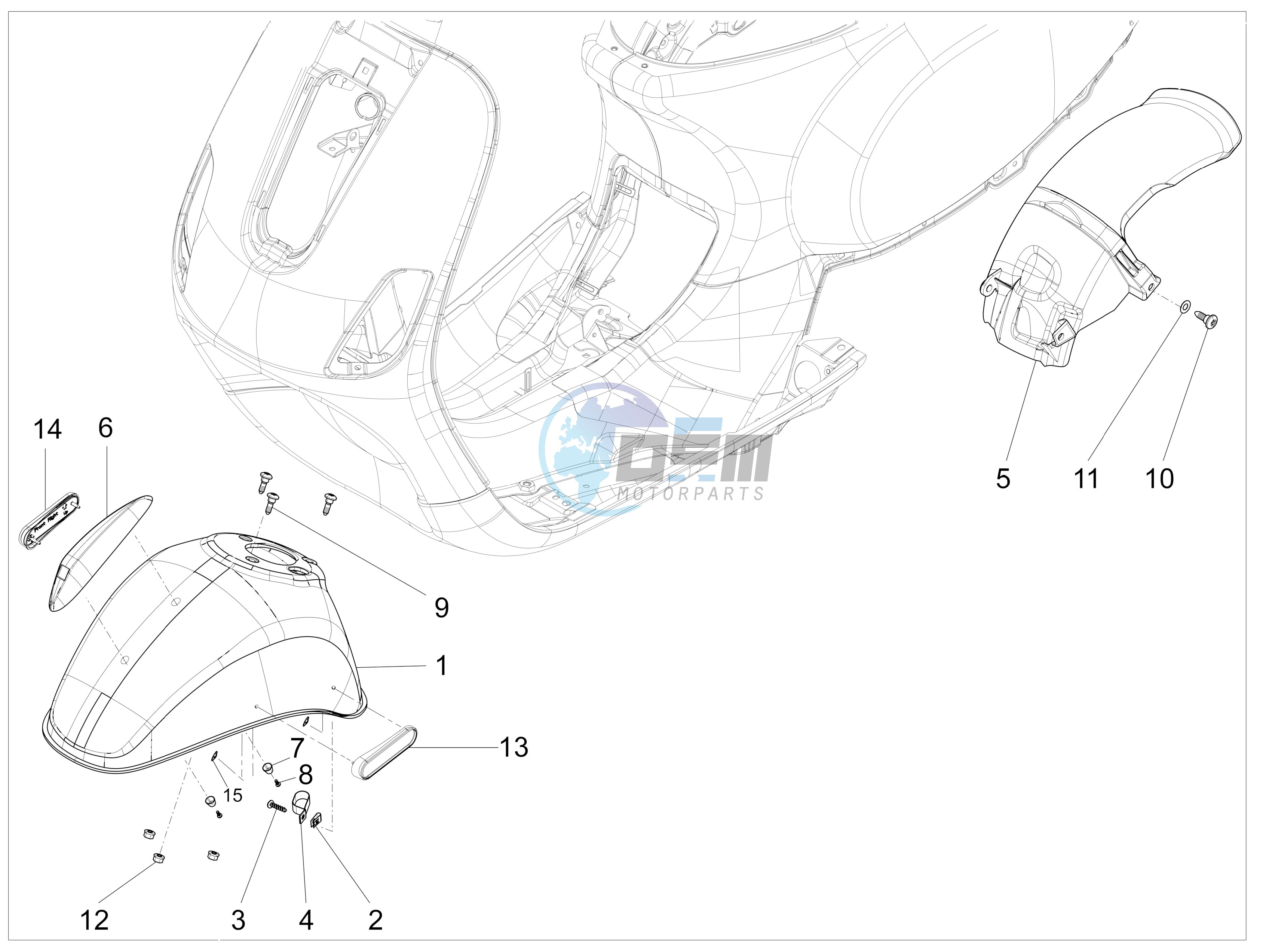 Wheel housing - Mudguard