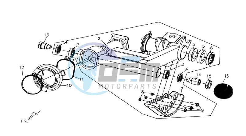 SUSPENSION - REAR FORK