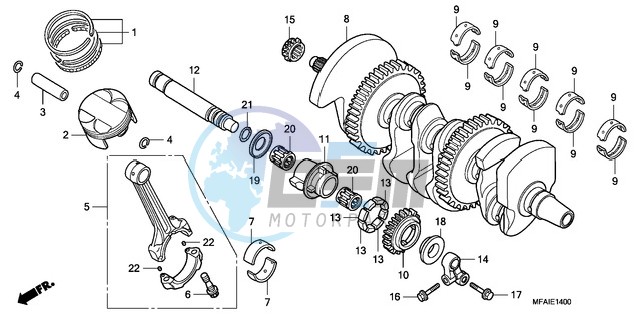 CRANKSHAFT/PISTON