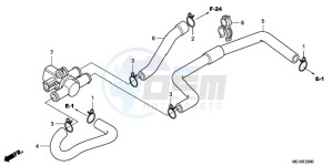 NSA700A9 Australia - (U / MME REF) drawing AIR INJECTION SOLENOID VALVE