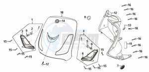 FIDDLE II 50 NEW ENGINE drawing FR  COVER FRONT INNER BOX