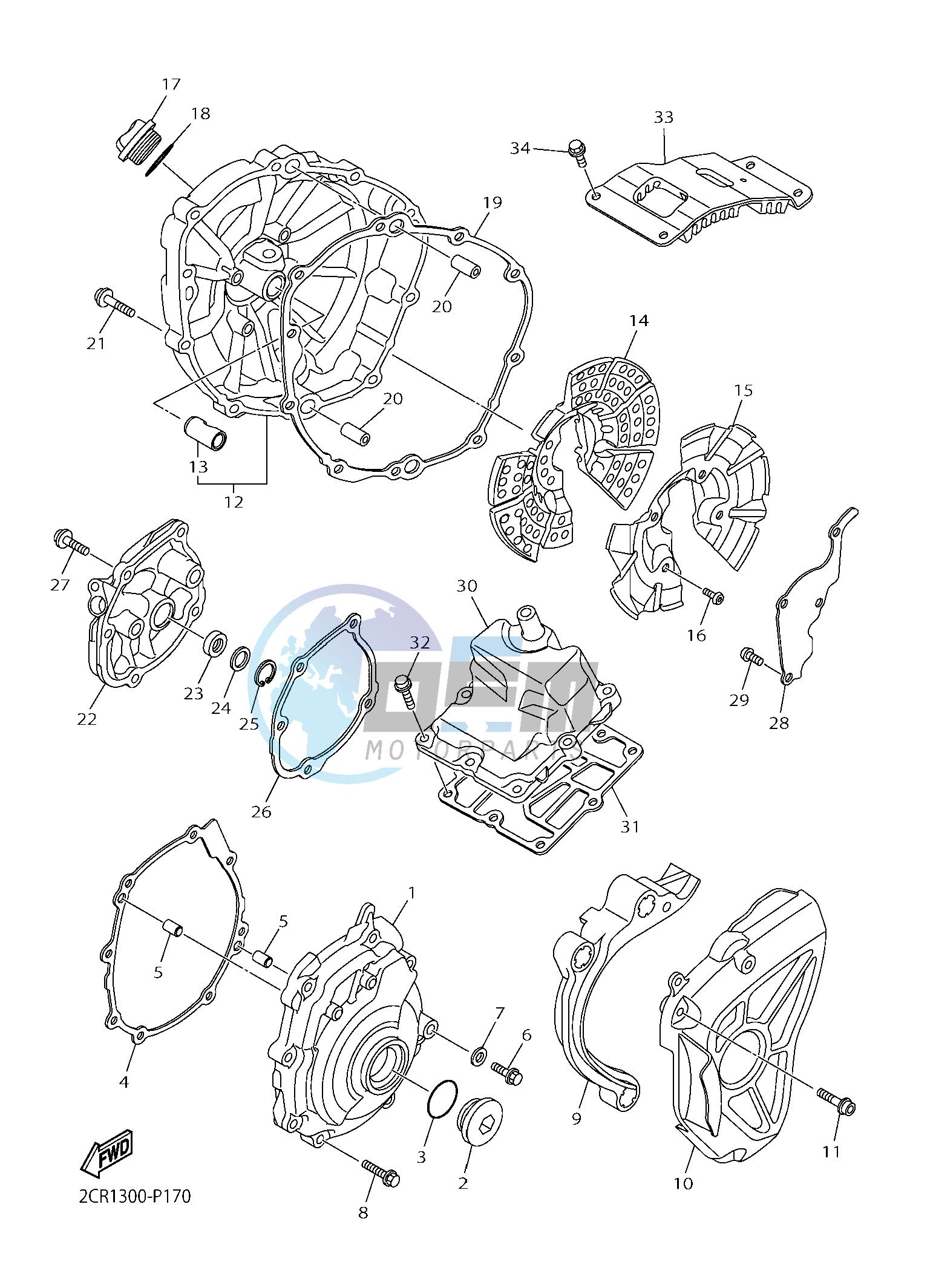 CRANKCASE COVER 1