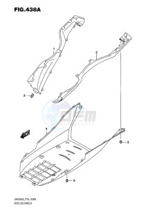 UH200 BURGMAN EU drawing SIDE LEG SHIELD