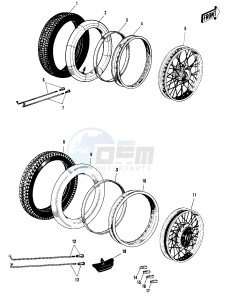 F4 [SIDEWINDER] 250 [SIDEWINDER] drawing WHEELS_TIRES