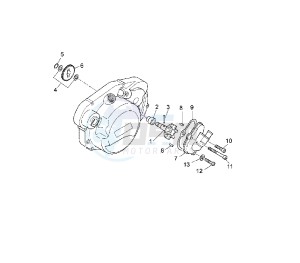 TZR 50 drawing WATER PUMP