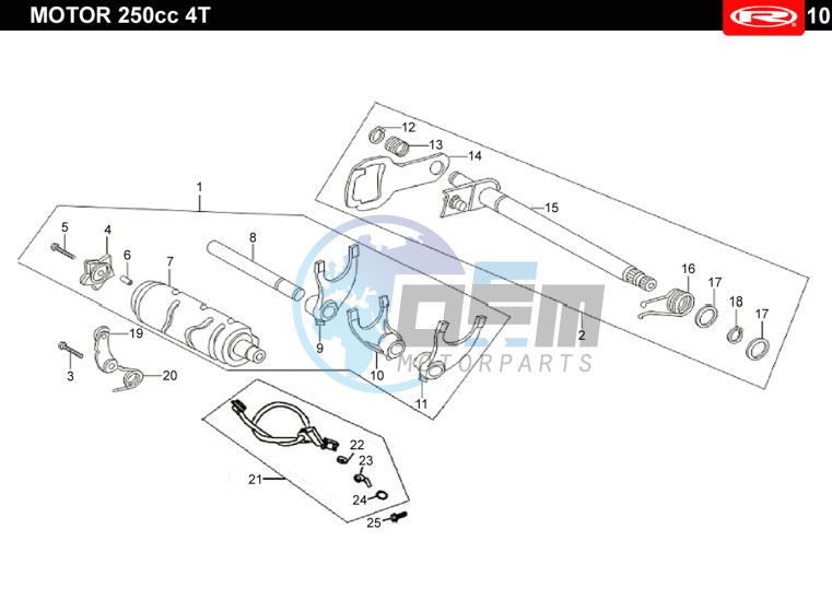 GEAR PRESELECTOR