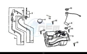 SYMPHONY ST 50 (25 KM/H) (XB05W4-NL) (E4) (L7-M0) drawing FUEL TANK