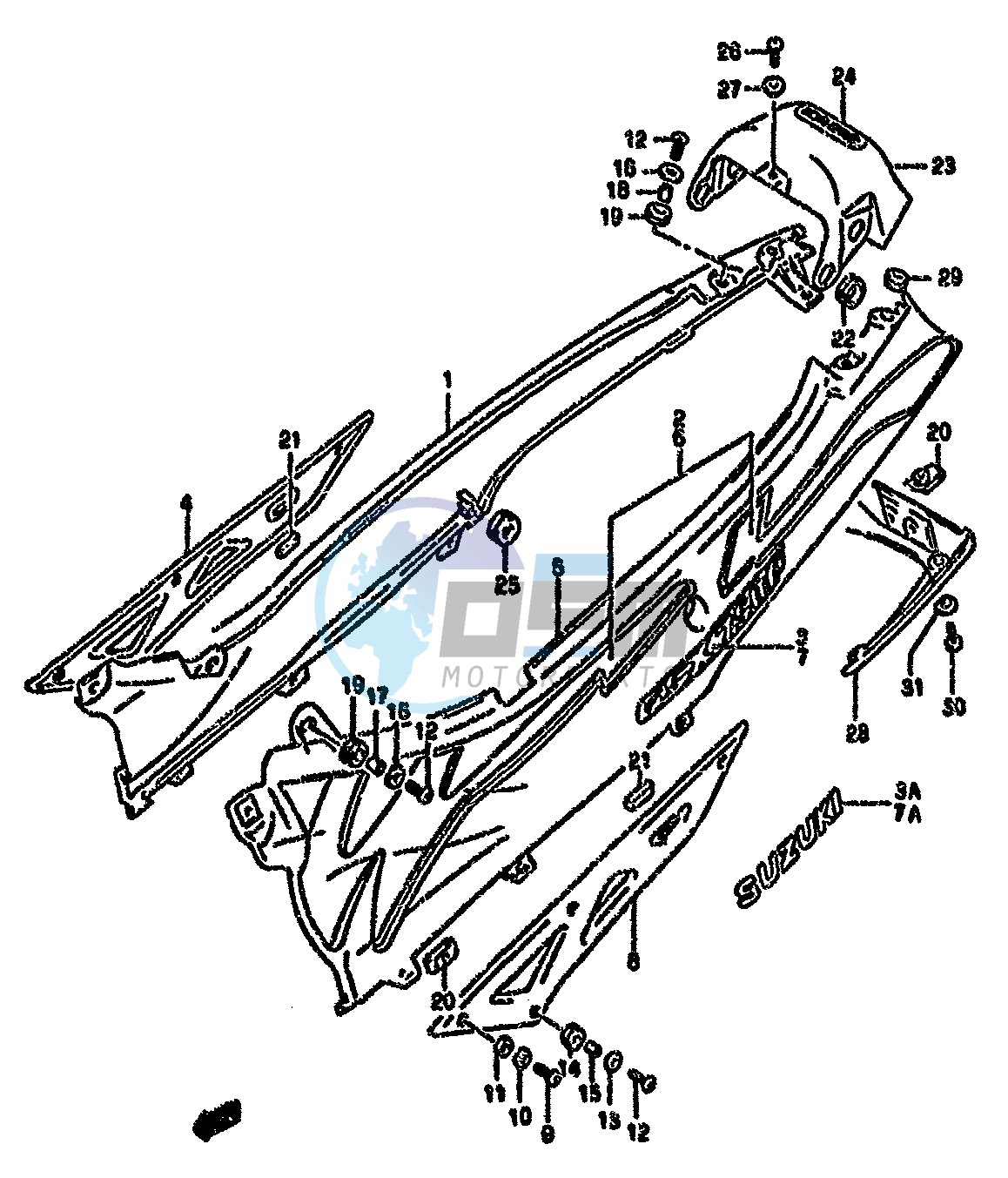 FRAME COVER (MODEL N)