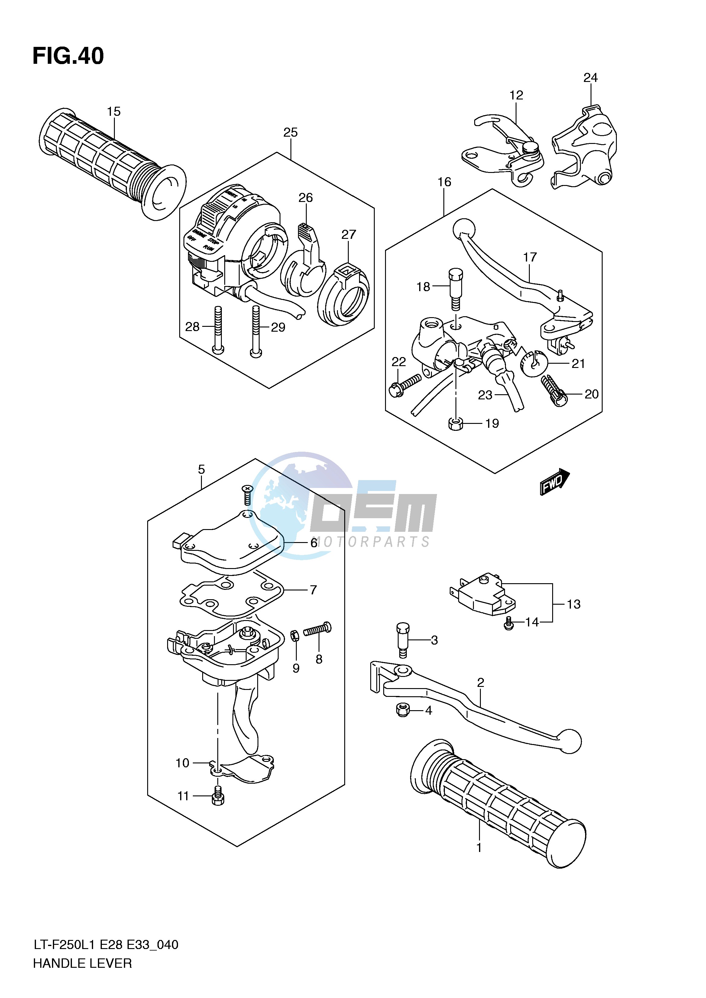 HANDLE LEVER