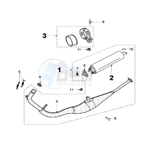 XR6 E2 drawing EXHAUST