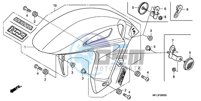 FRONT FENDER