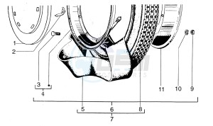 FL2 50 drawing Wheels