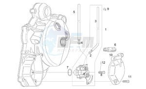 RS 125 Tuono drawing Oil pump