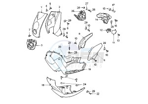 LUDIX 14 CLASSIC - 50 cc drawing BODY