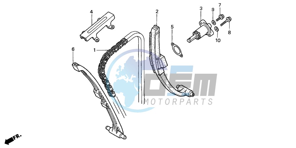 CAM CHAIN/TENSIONER