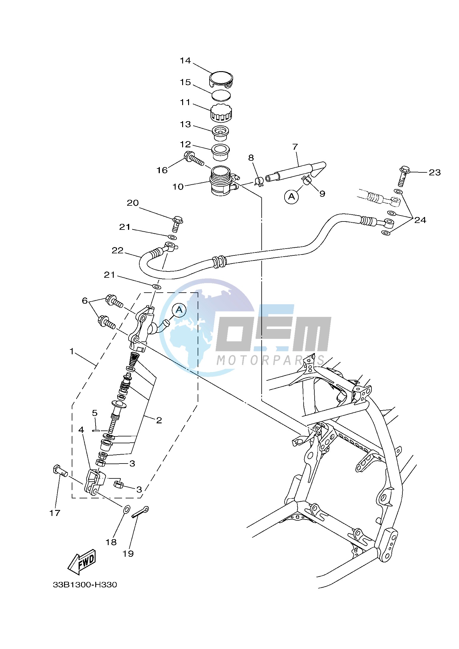 REAR MASTER CYLINDER