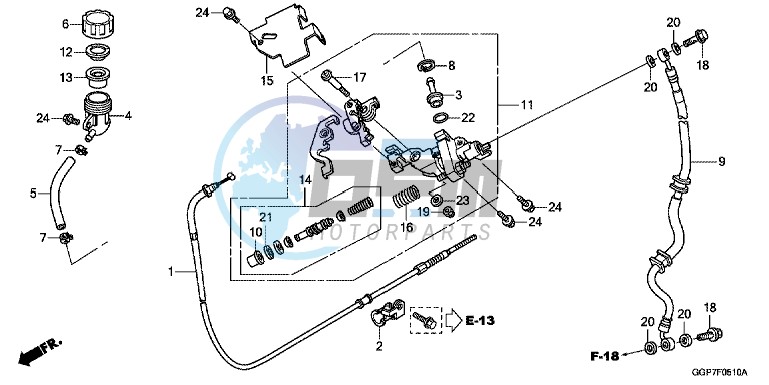 BRAKE MASTER CYLINDER (CBS)