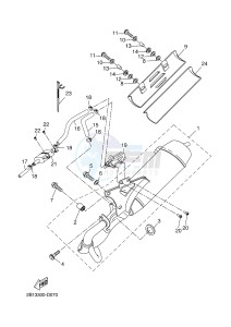 EW50N SLIDER (1S0B 1S0B) drawing EXHAUST