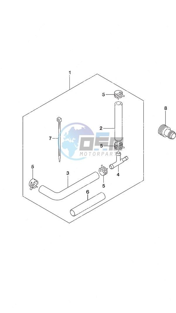 Water Pressure Gauge Sub Kit